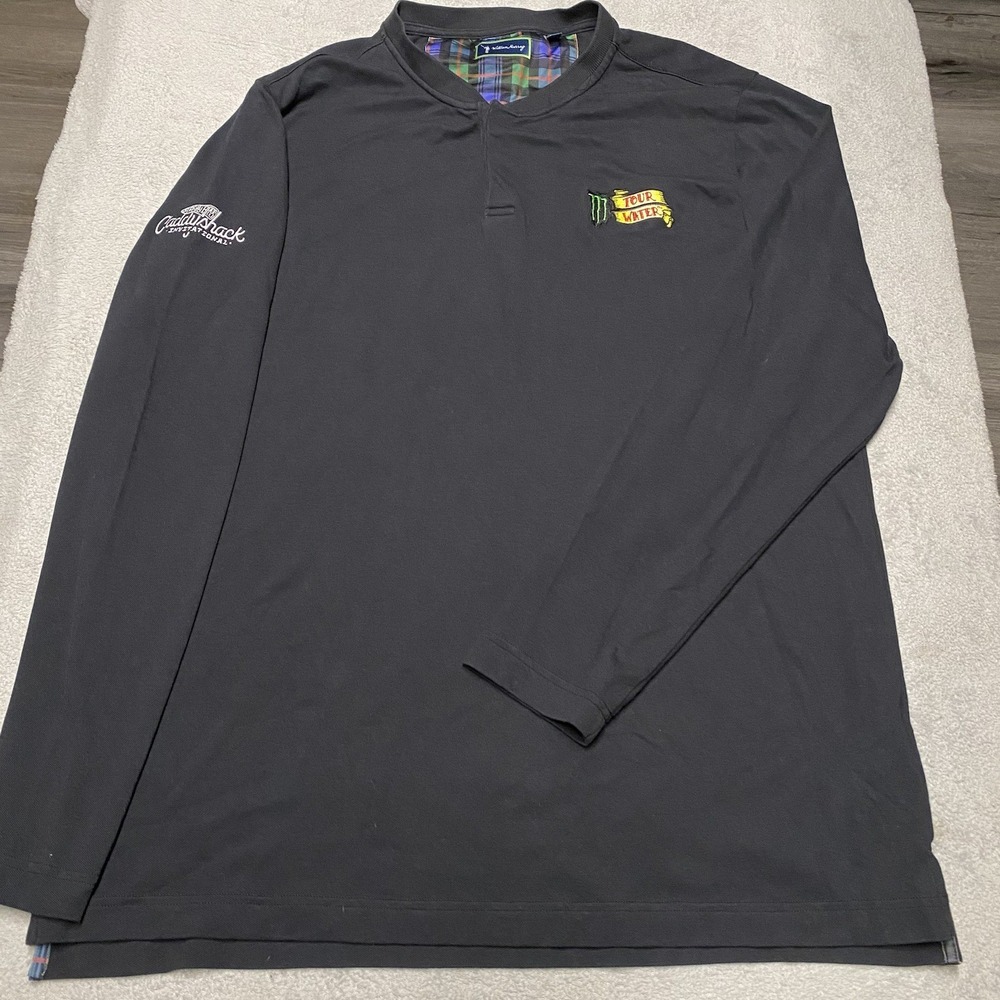 William Murray Golf Shirt Mens 2XL Long Sleeve Caddyshack Invitational Monster